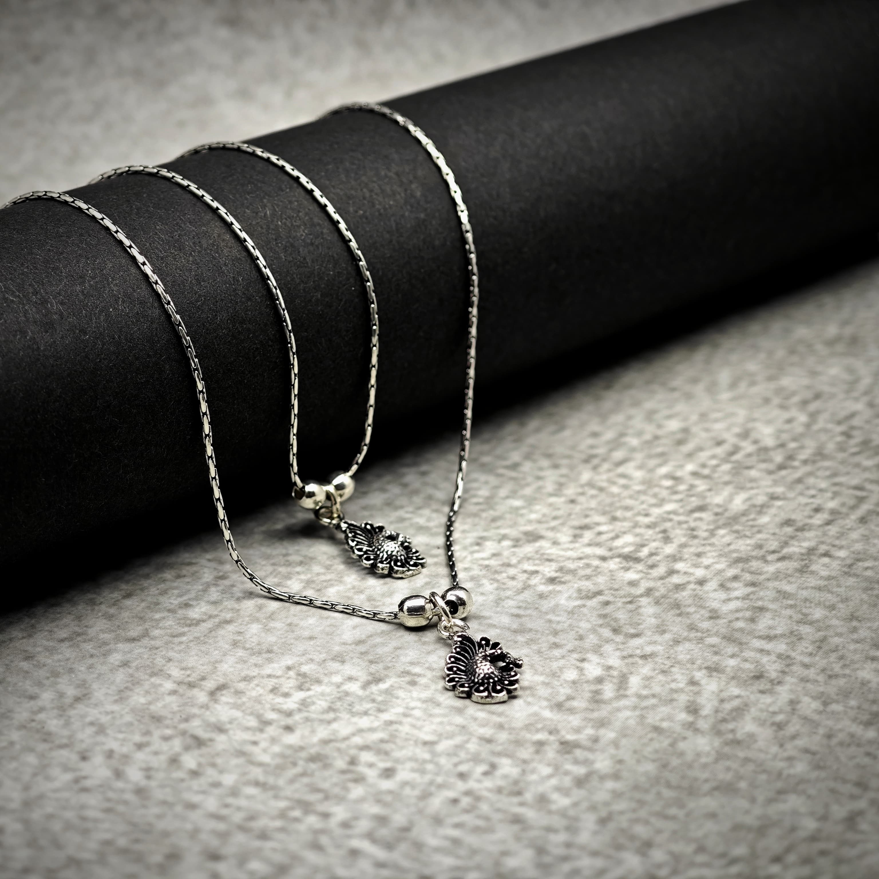 Chain Anklet Peacock