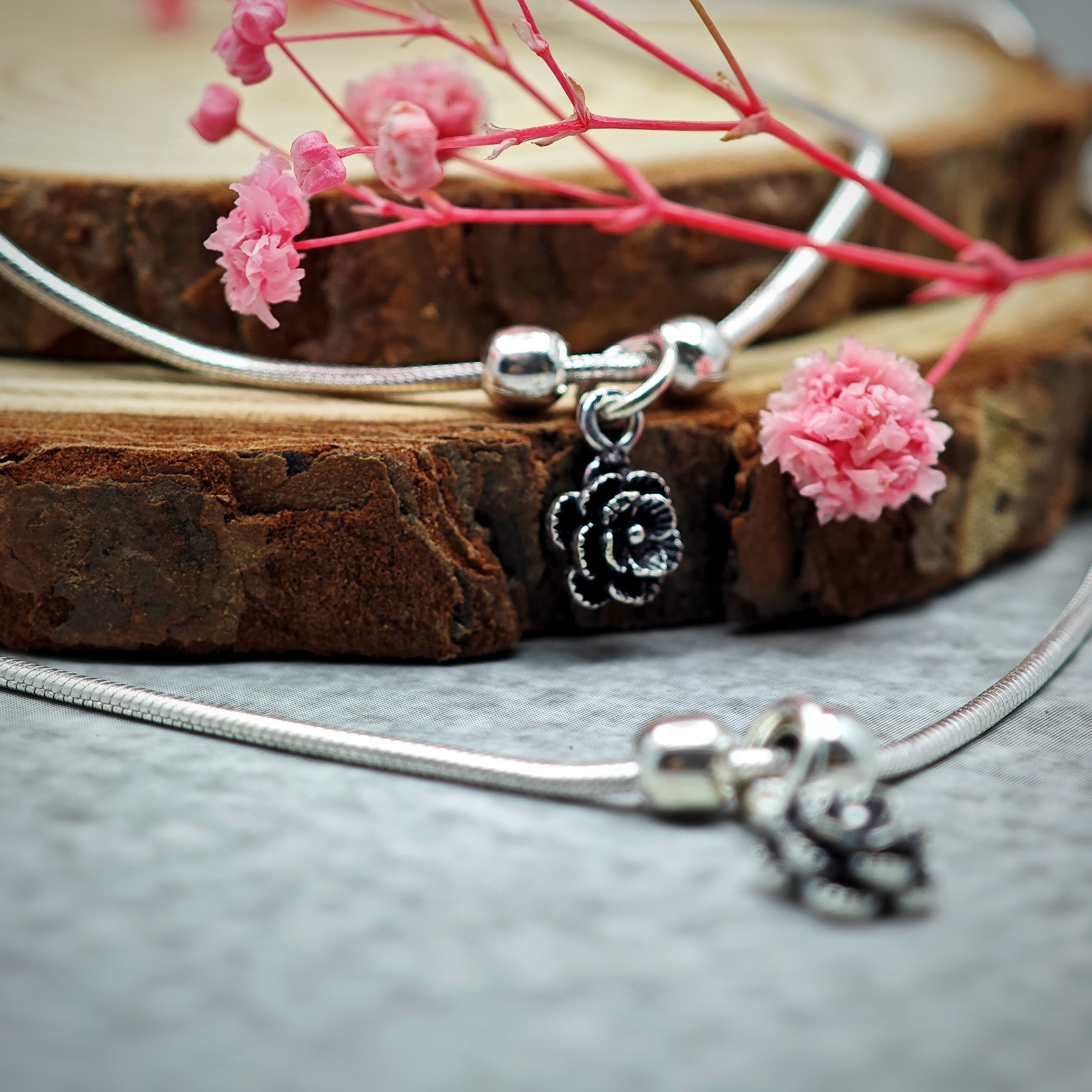 Chain Anklet Flower 3