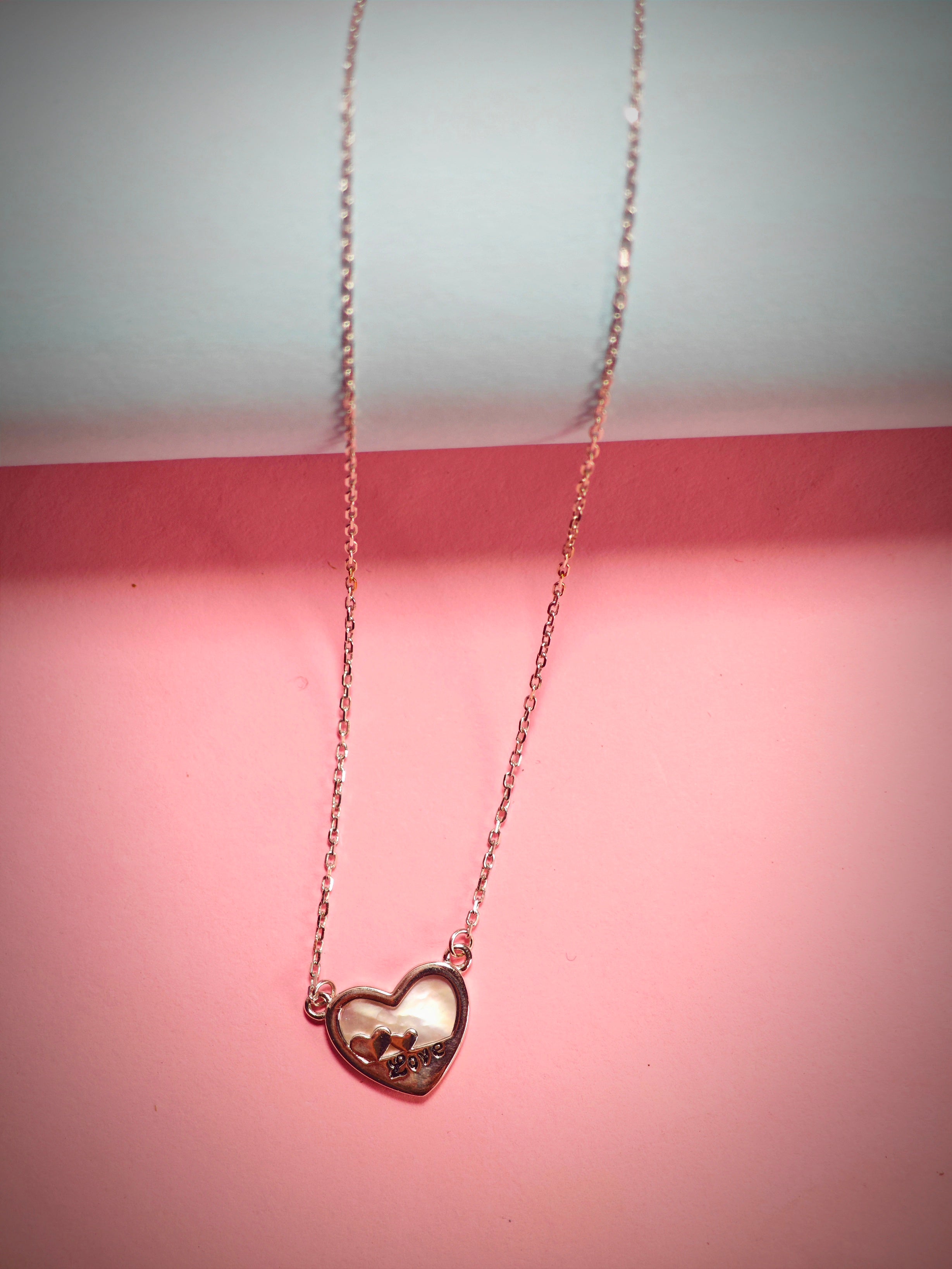 Necklace pendant heart 2