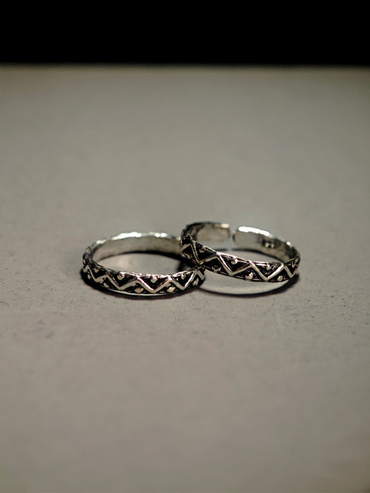 Toe ring oxidise