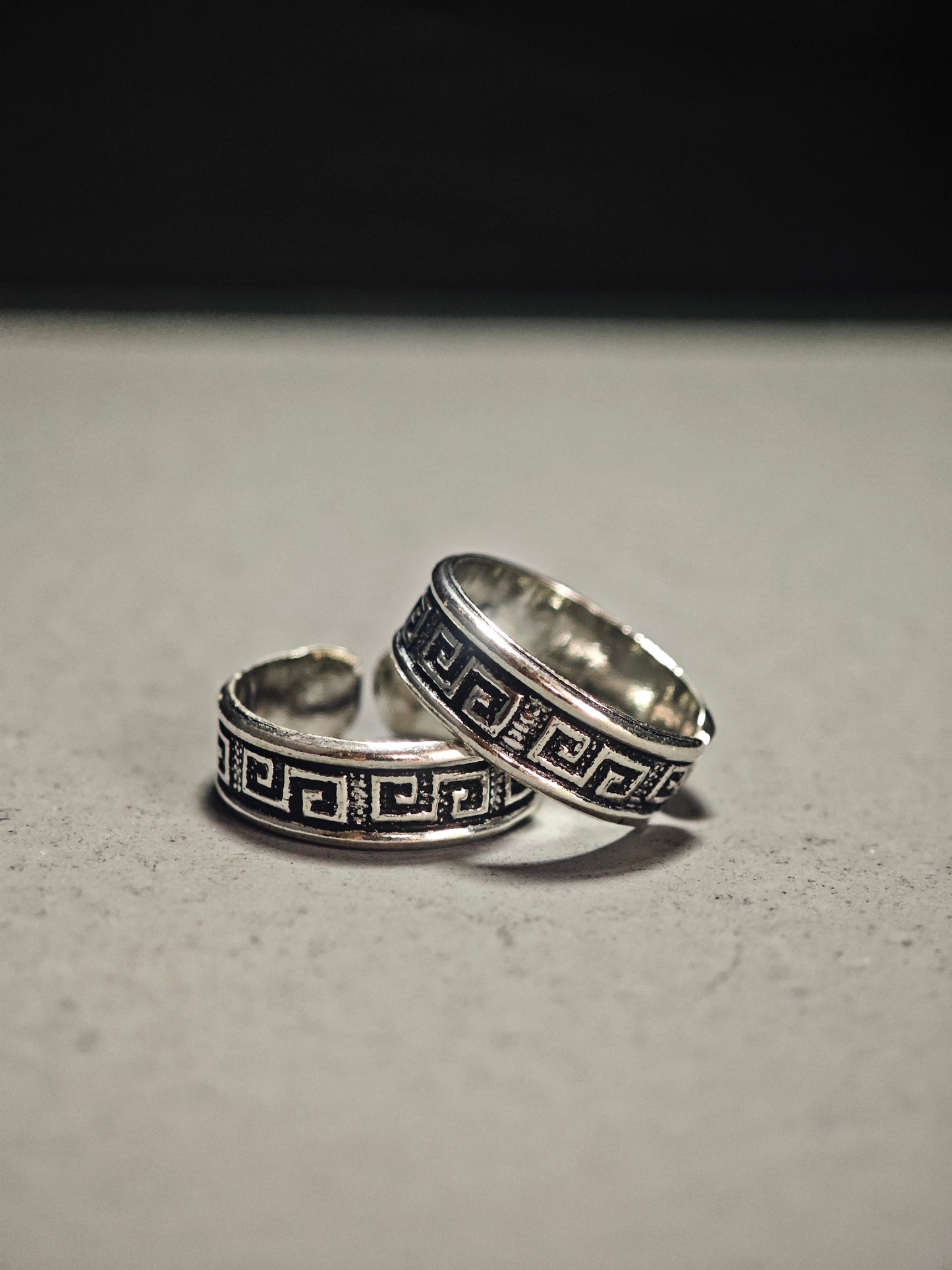 Toe ring oxidise