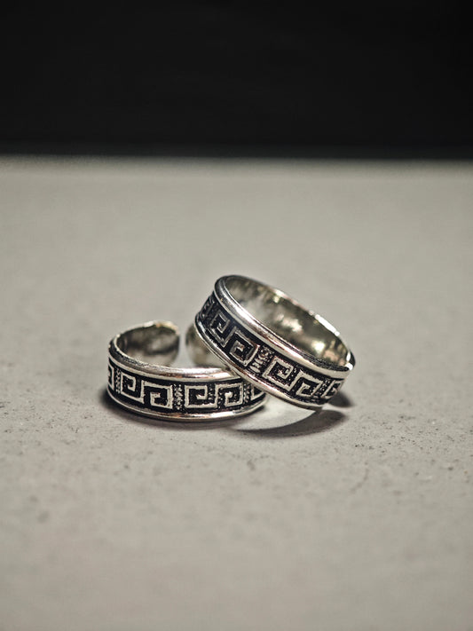 Toe ring oxidise