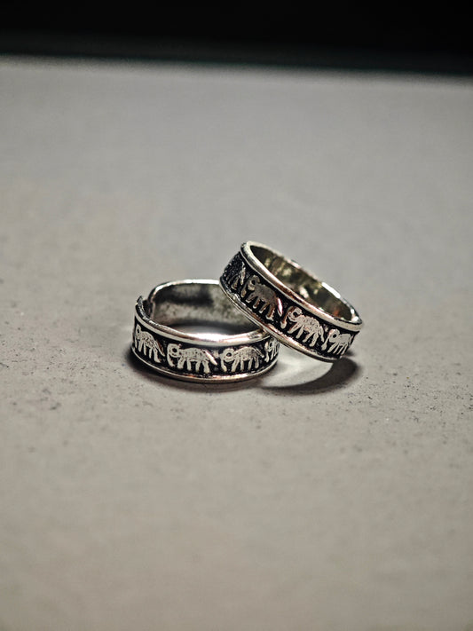 Toe ring oxidize