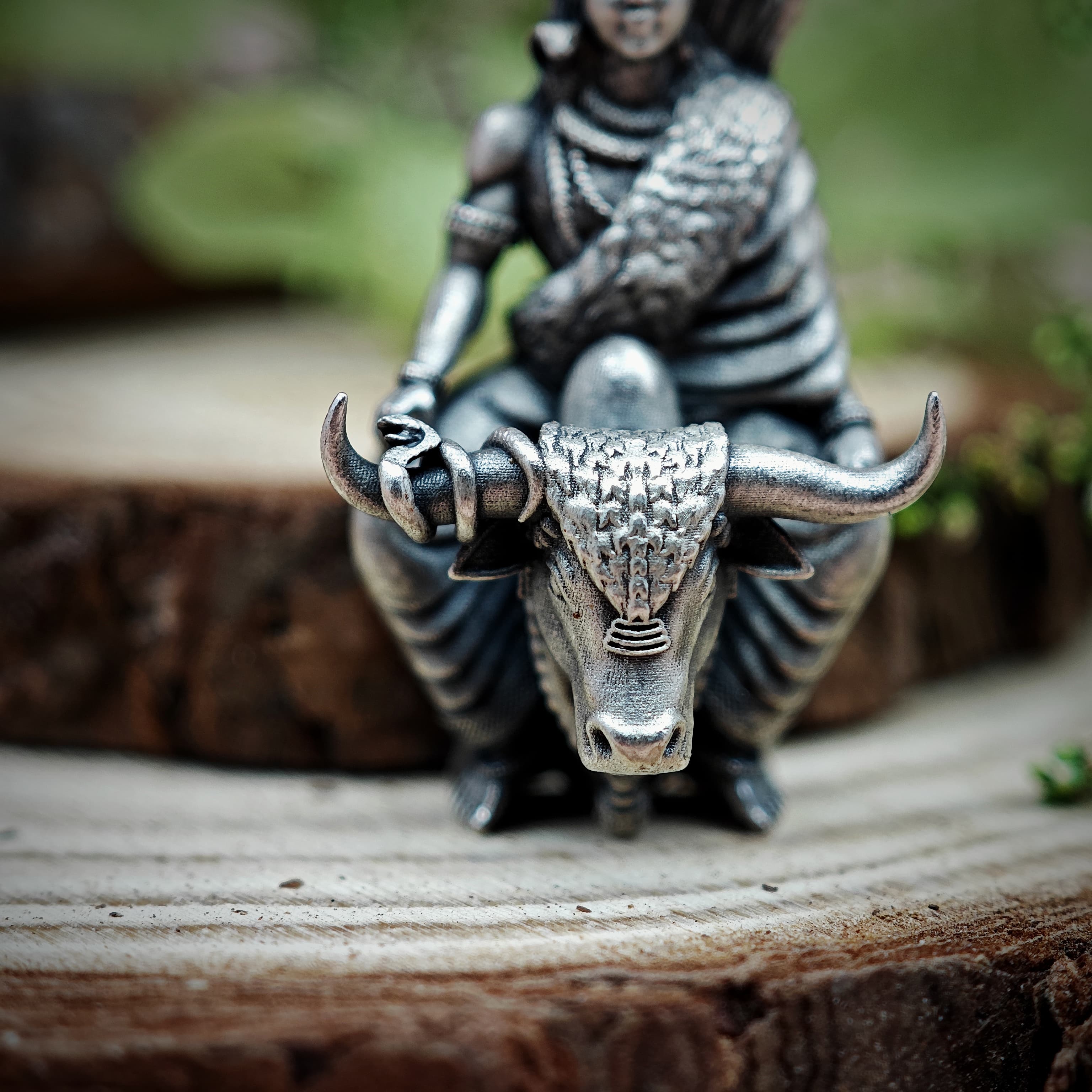 Shiva pendant oxidize