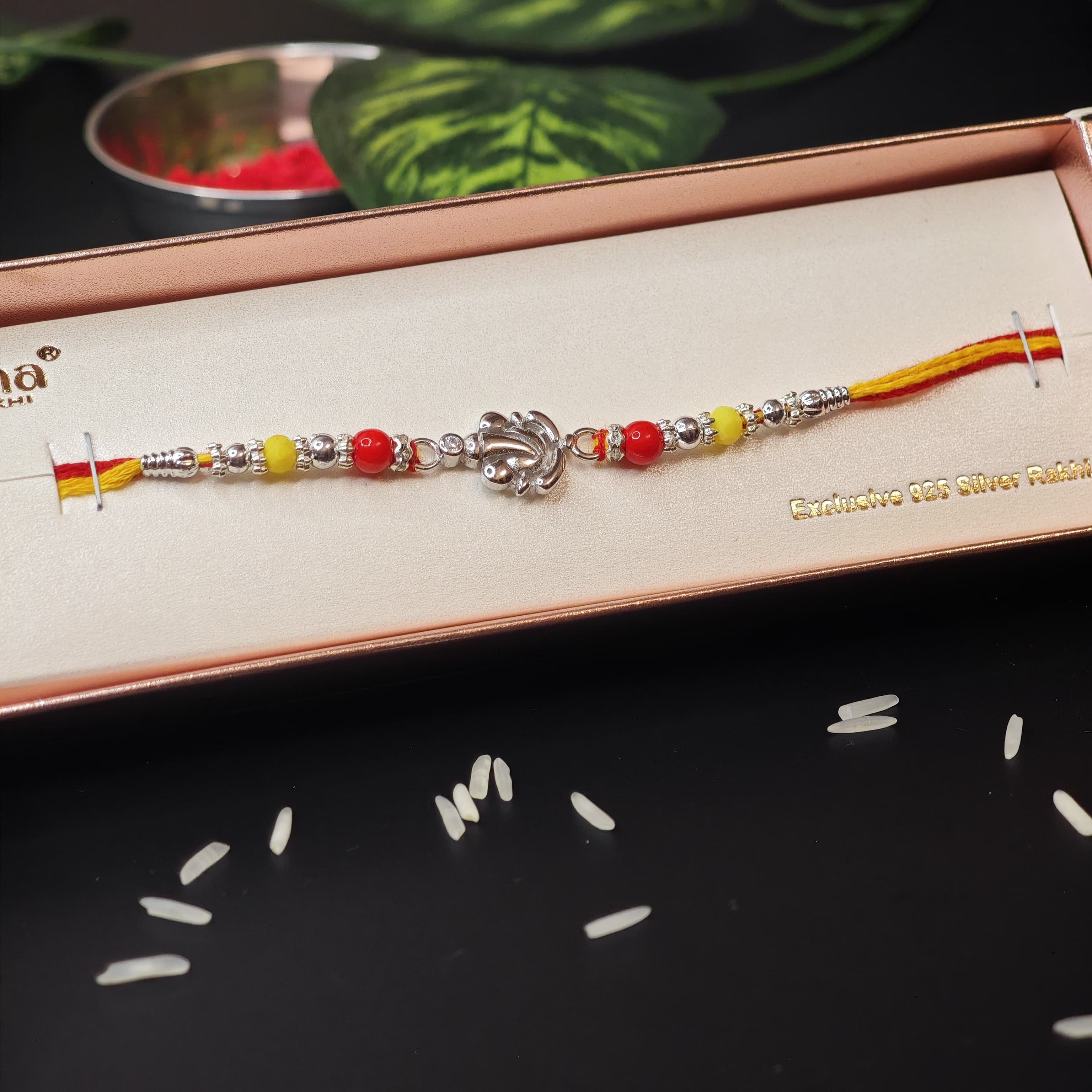 SILVER RAKHI G1