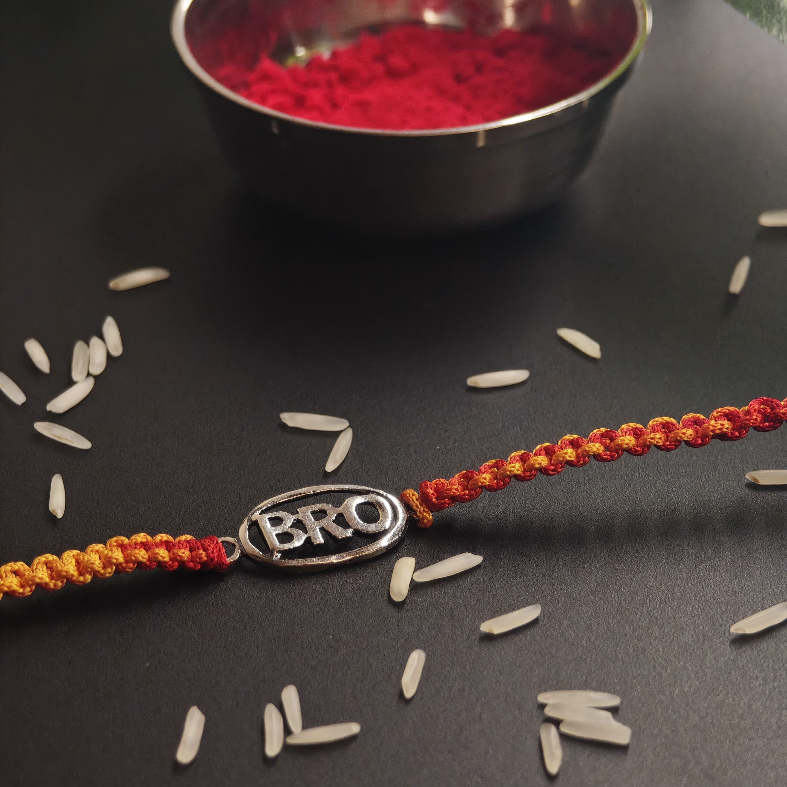 SILVER RAKHI BRO 2