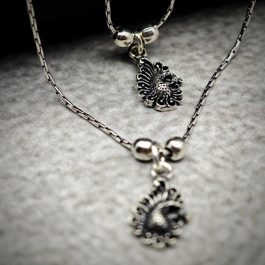 Chain Anklet Peacock