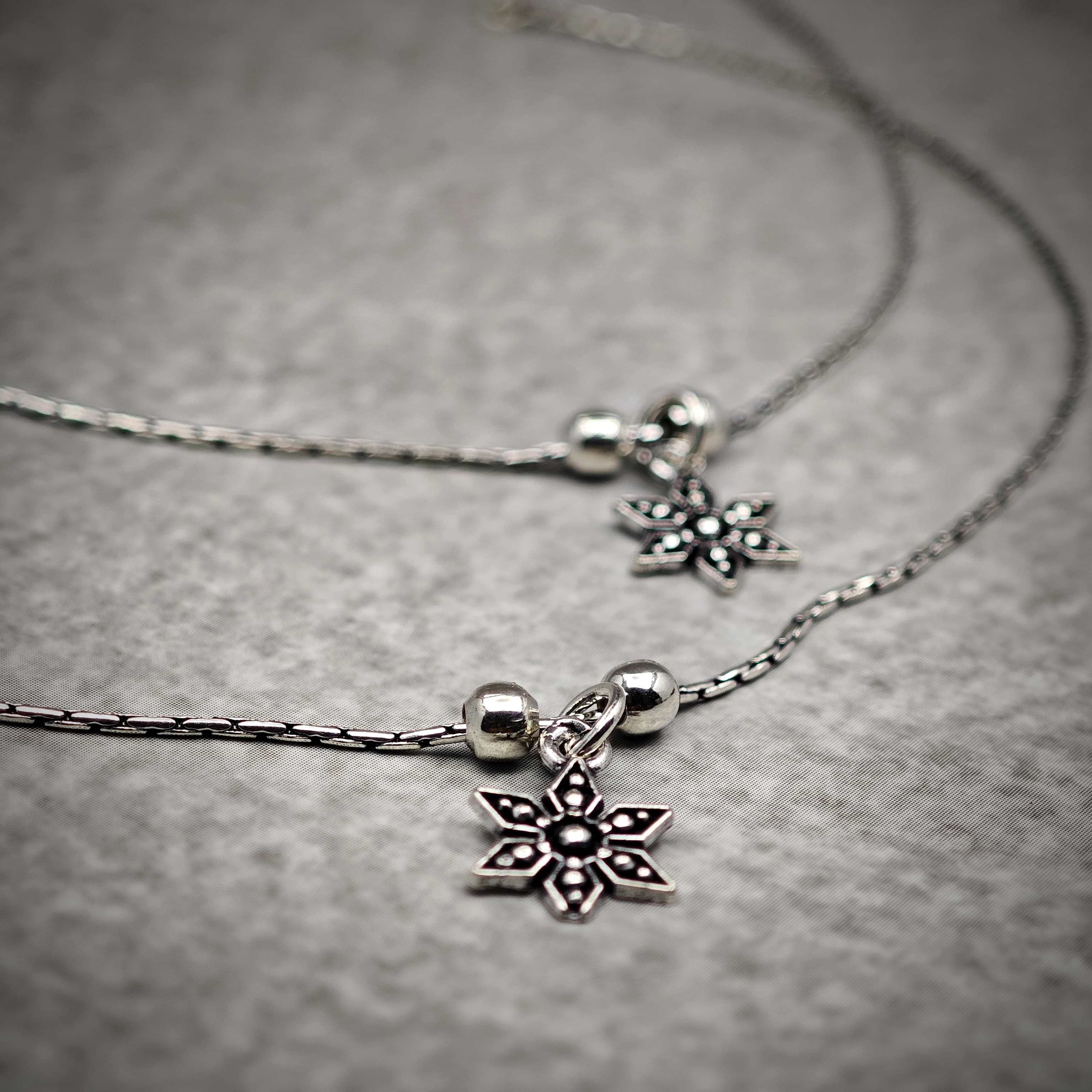 Chain Anklet Flower