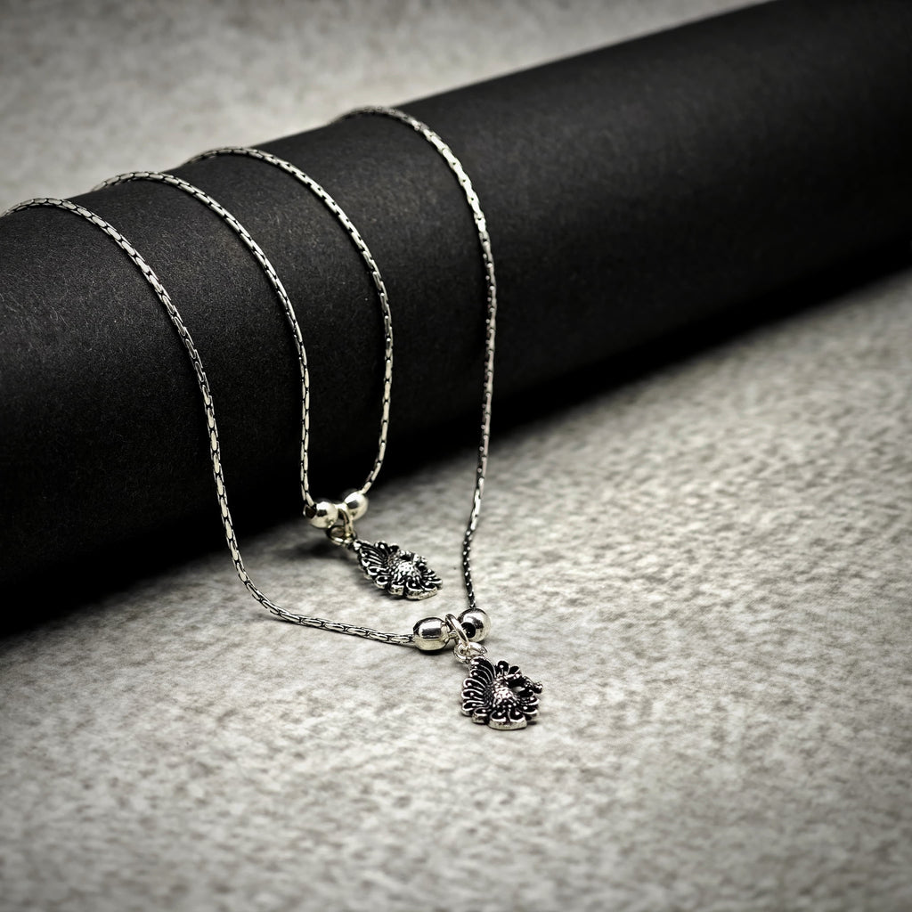 Chain Anklet Peacock
