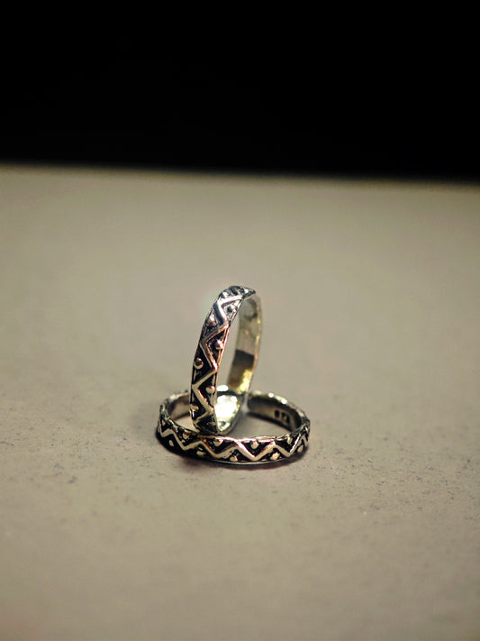 Toe ring oxidise