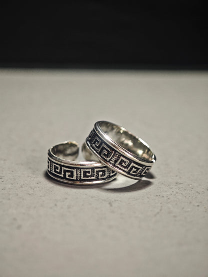 Toe ring oxidise