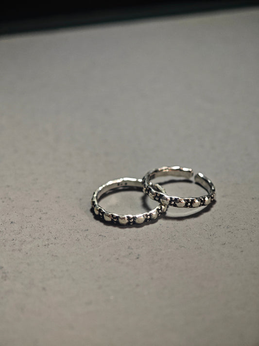Toe ring oxidize