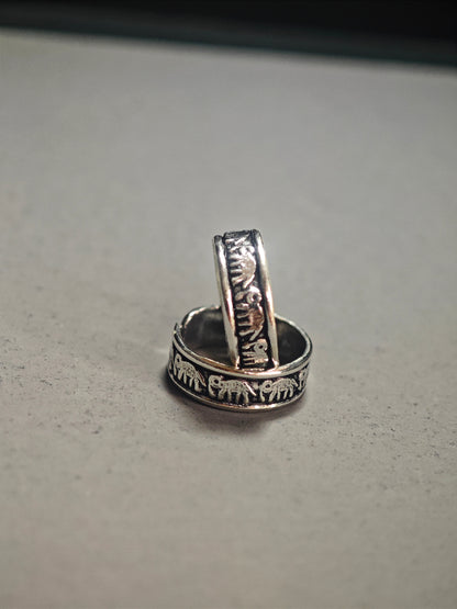 Toe ring oxidize