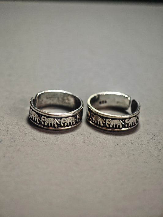Toe ring oxidize