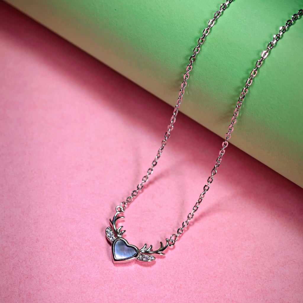 Necklace pendant heart 3