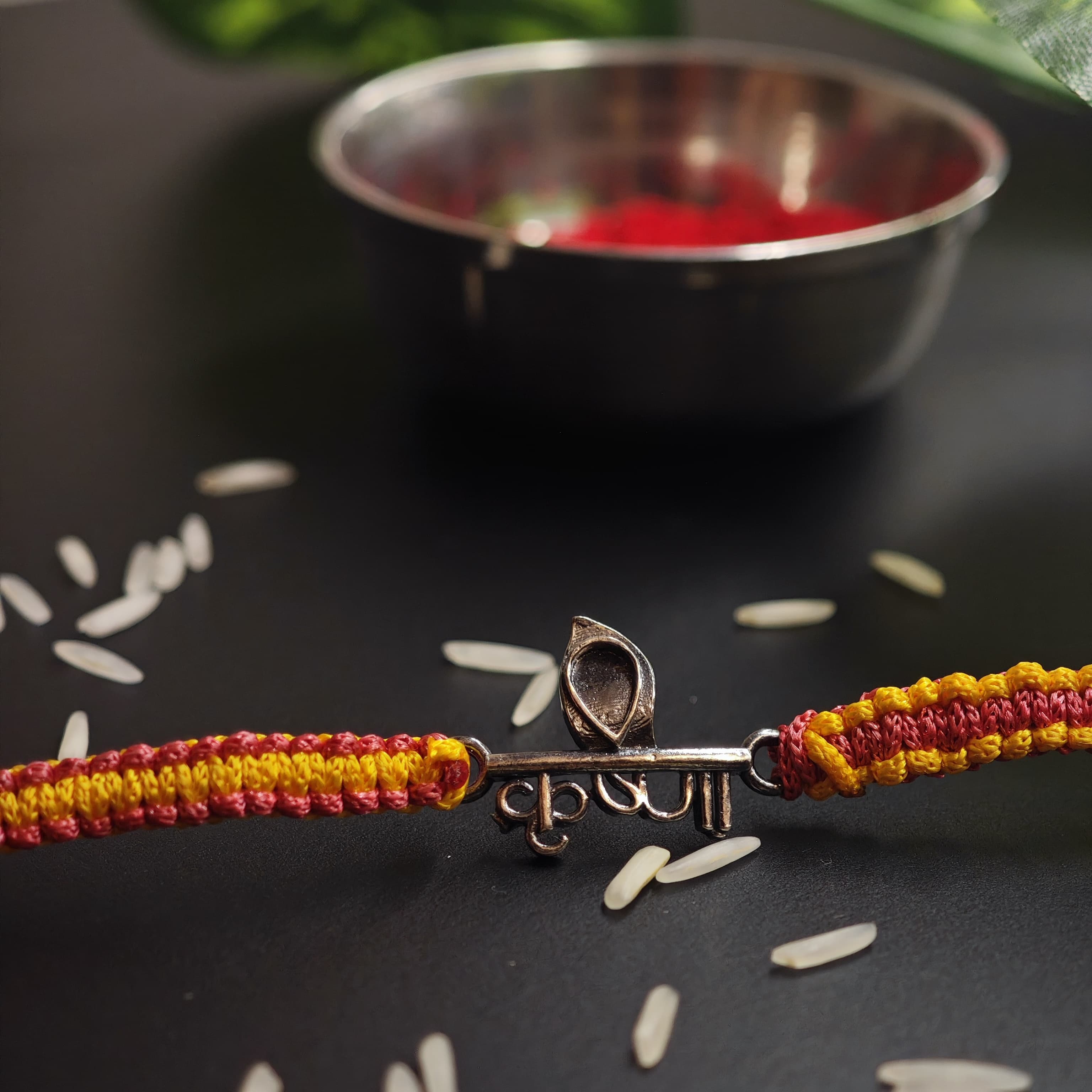 SILVER RAKHI KRSIHNA 2
