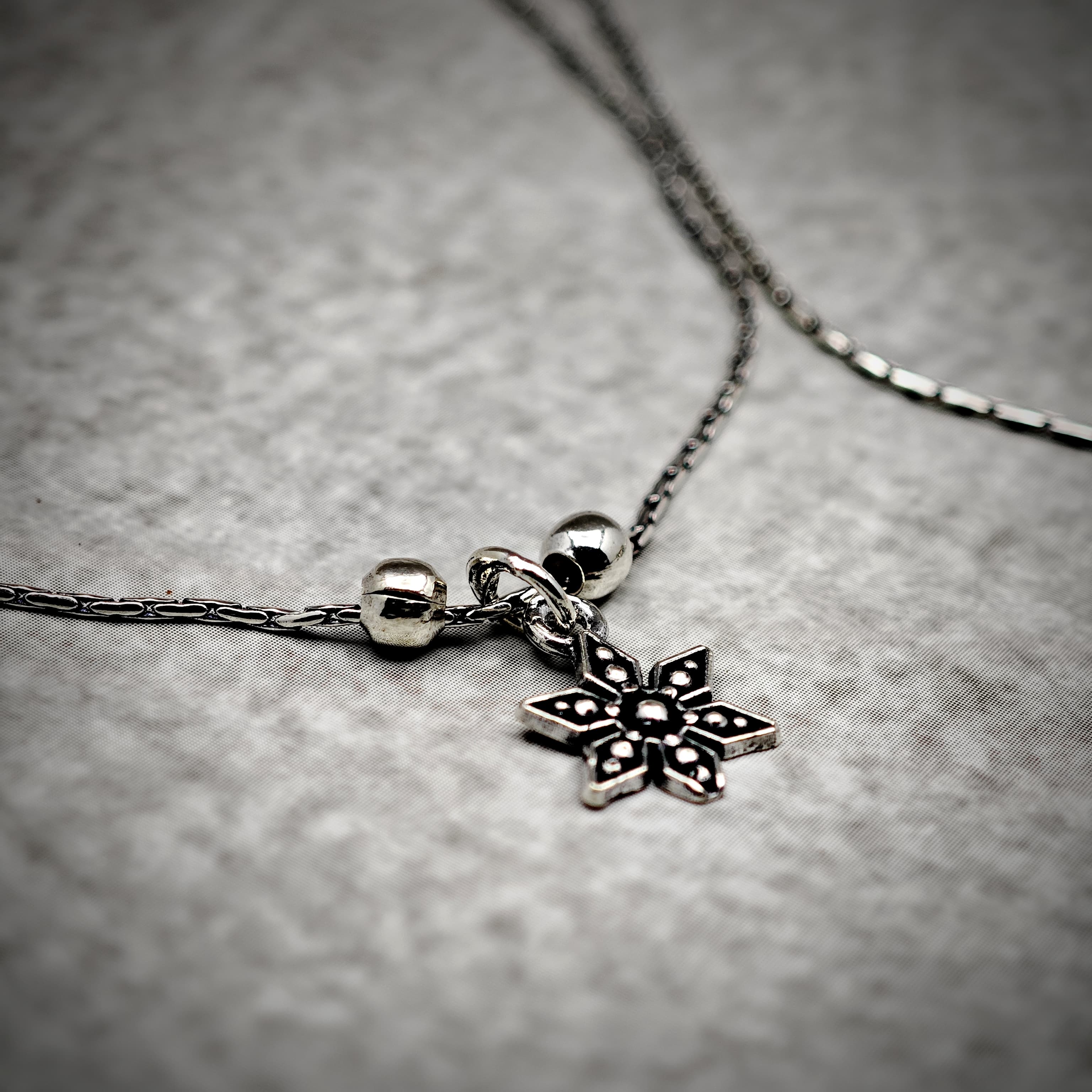 Chain Anklet Flower