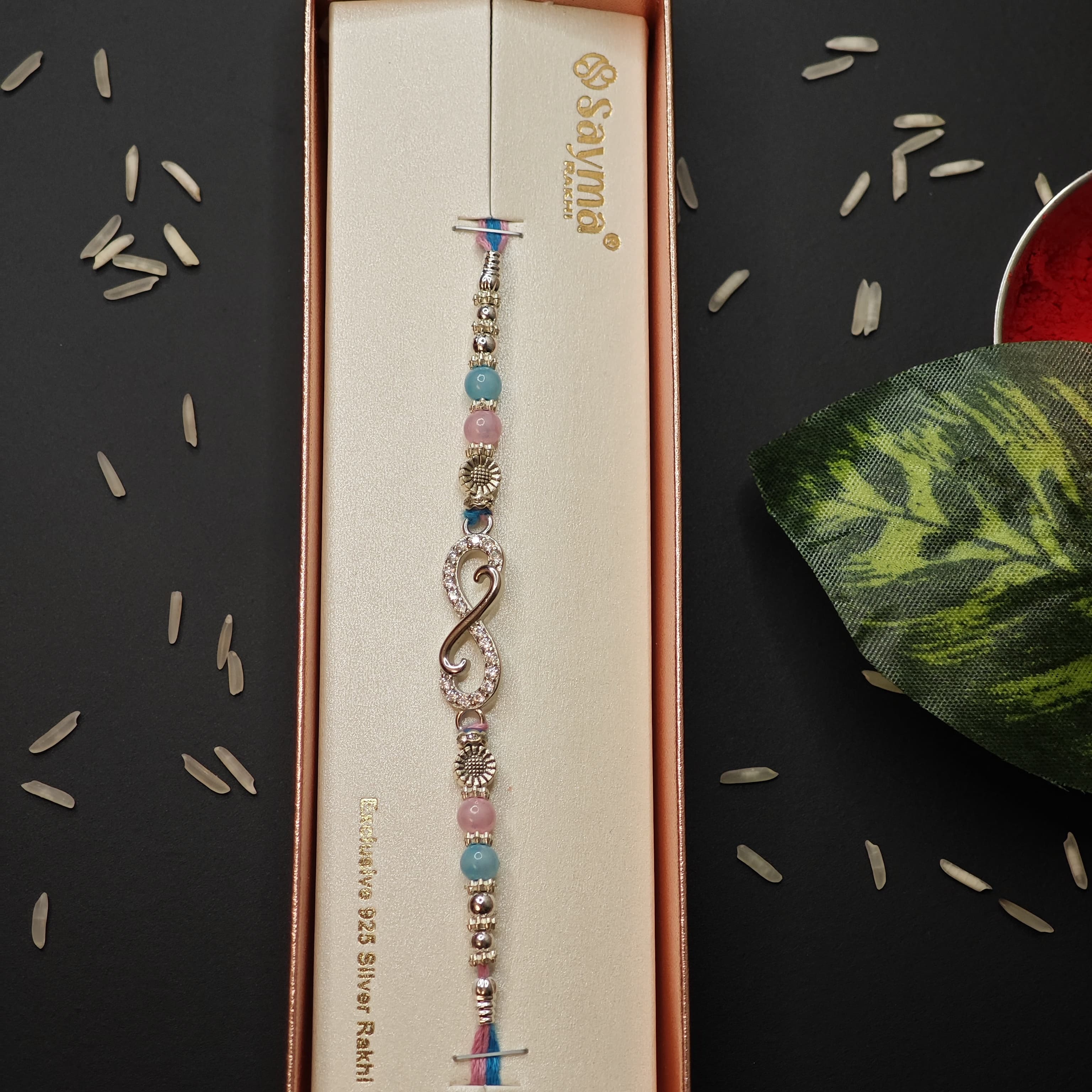 SILVER RAKHI INFINITY 2