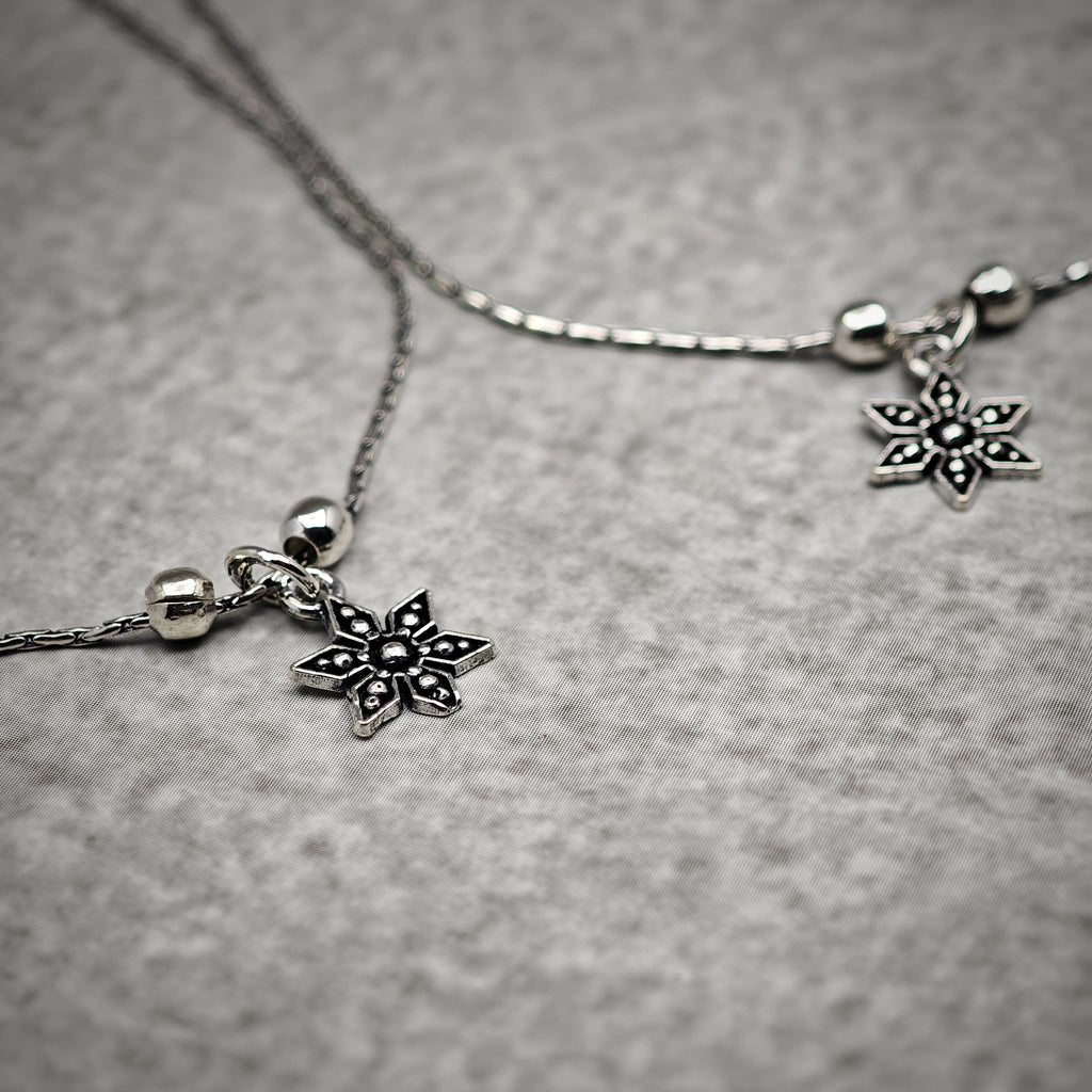 Chain Anklet Flower