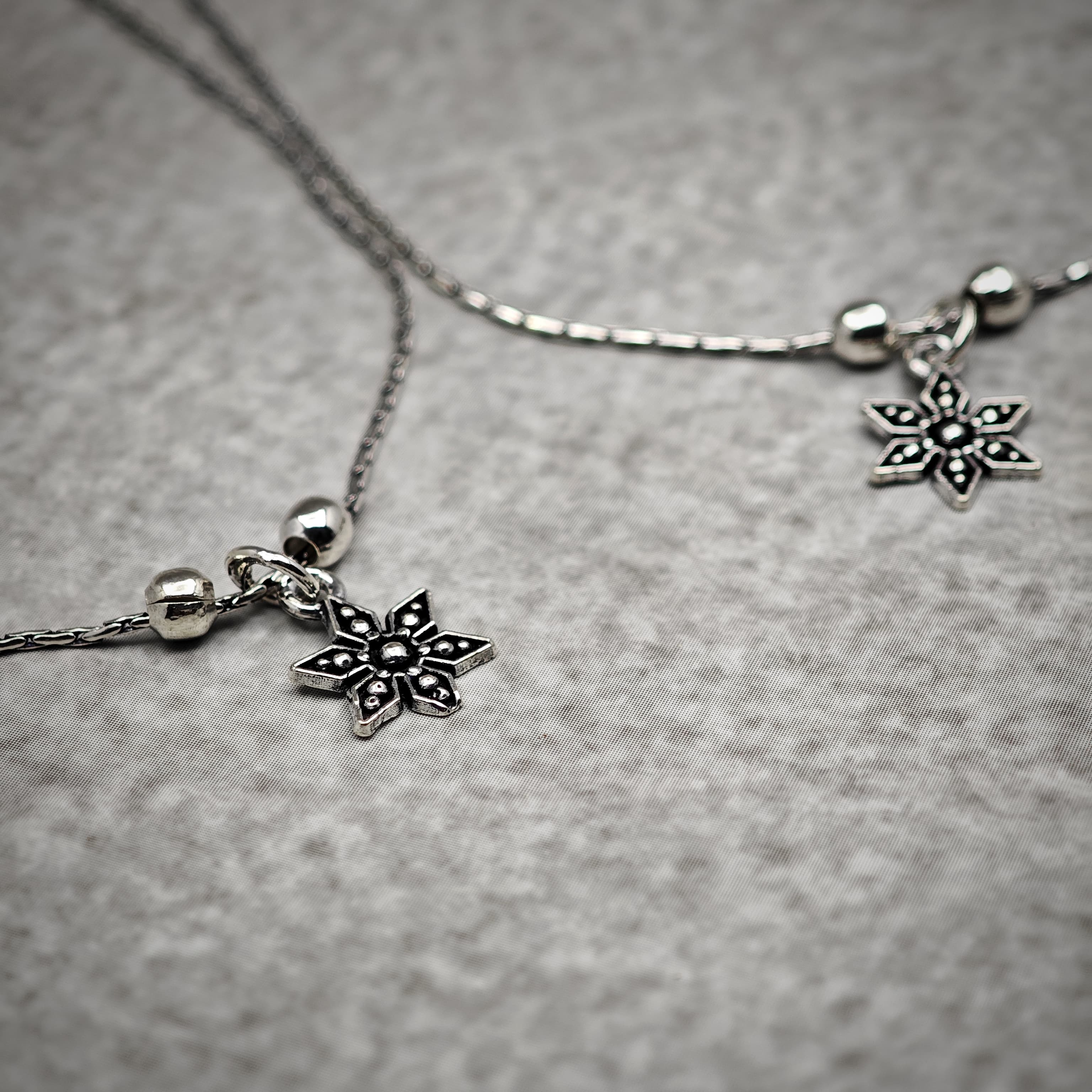 Chain Anklet Flower