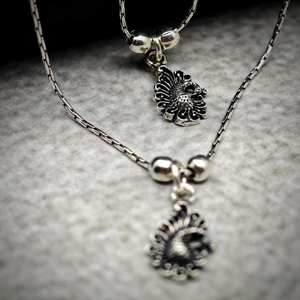 Chain Anklet Peacock