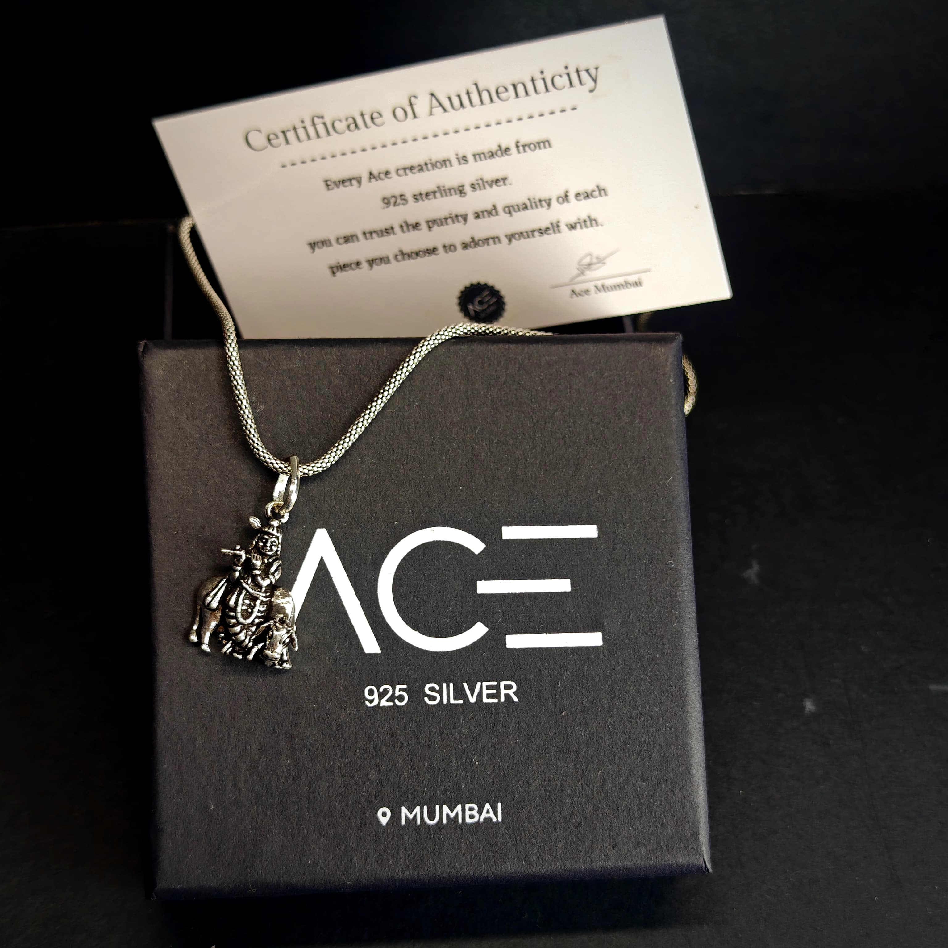 Krshina pure  925 silver pendant