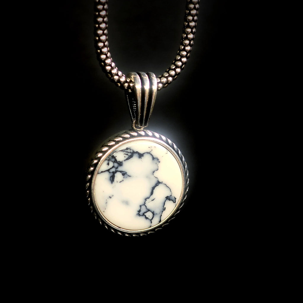 Moon glimpse pendant
