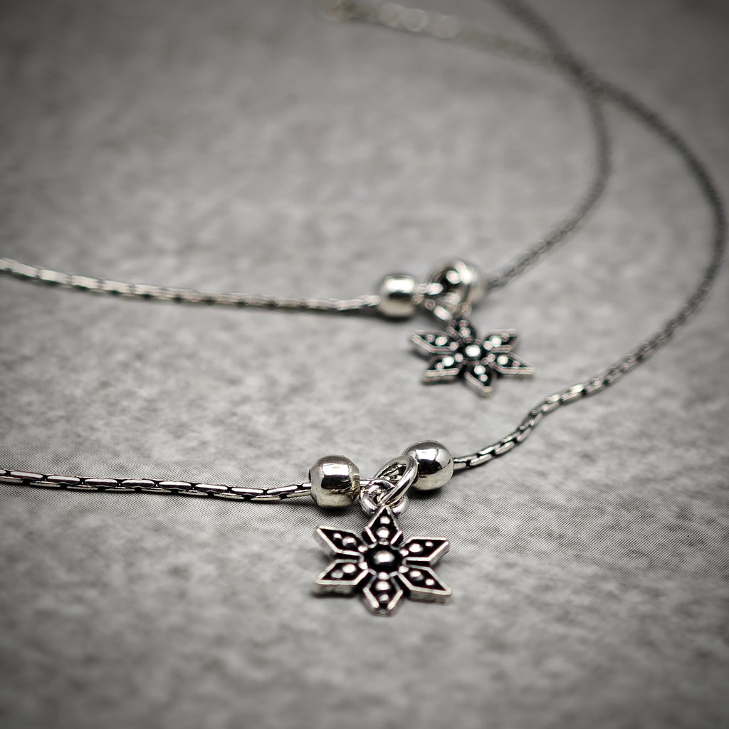 Chain Anklet Flower